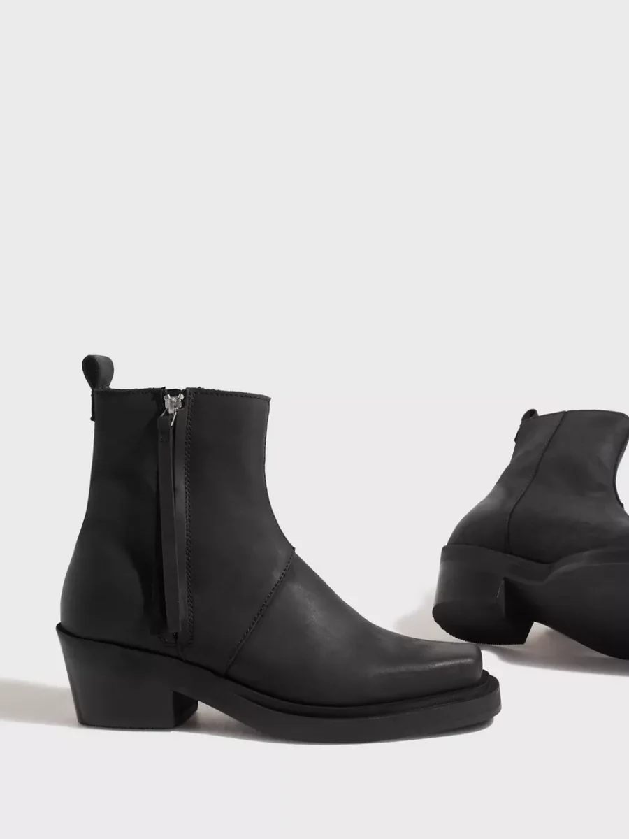 Pavement Womens Chelsea Boots Black - Nelly GOOFASH