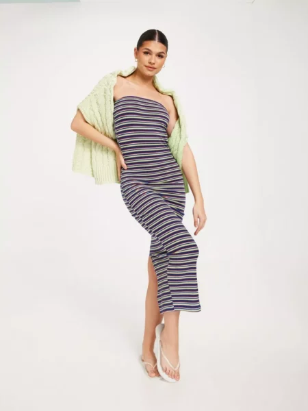 Pieces Bodycon Dress Striped from Nelly GOOFASH