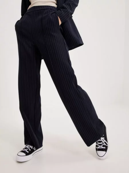Pieces Striped Lady Trousers Nelly GOOFASH