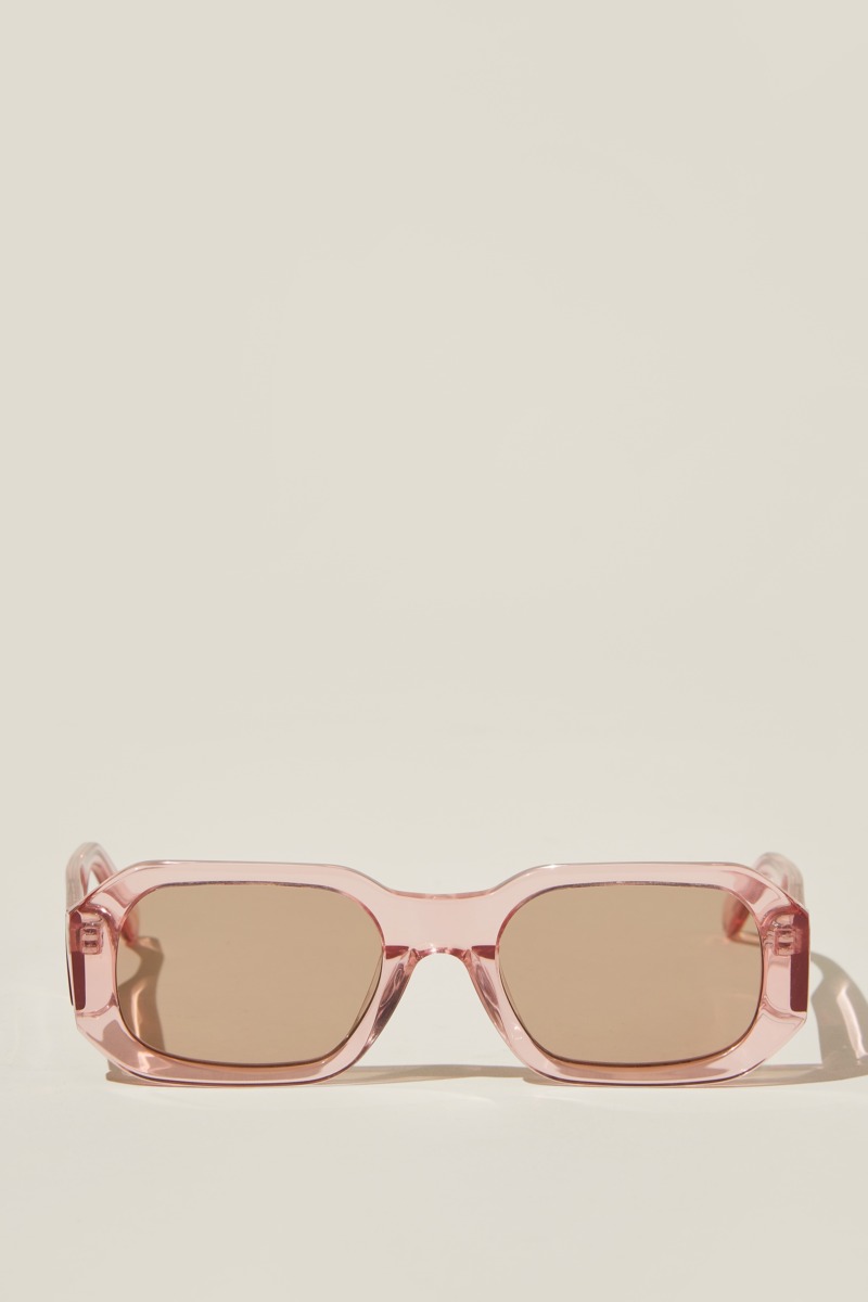 Pink Square Sunglasses for Woman by Cotton On GOOFASH