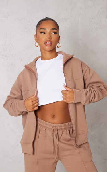 PrettyLittleThing - Jacket in Brown - Woman GOOFASH