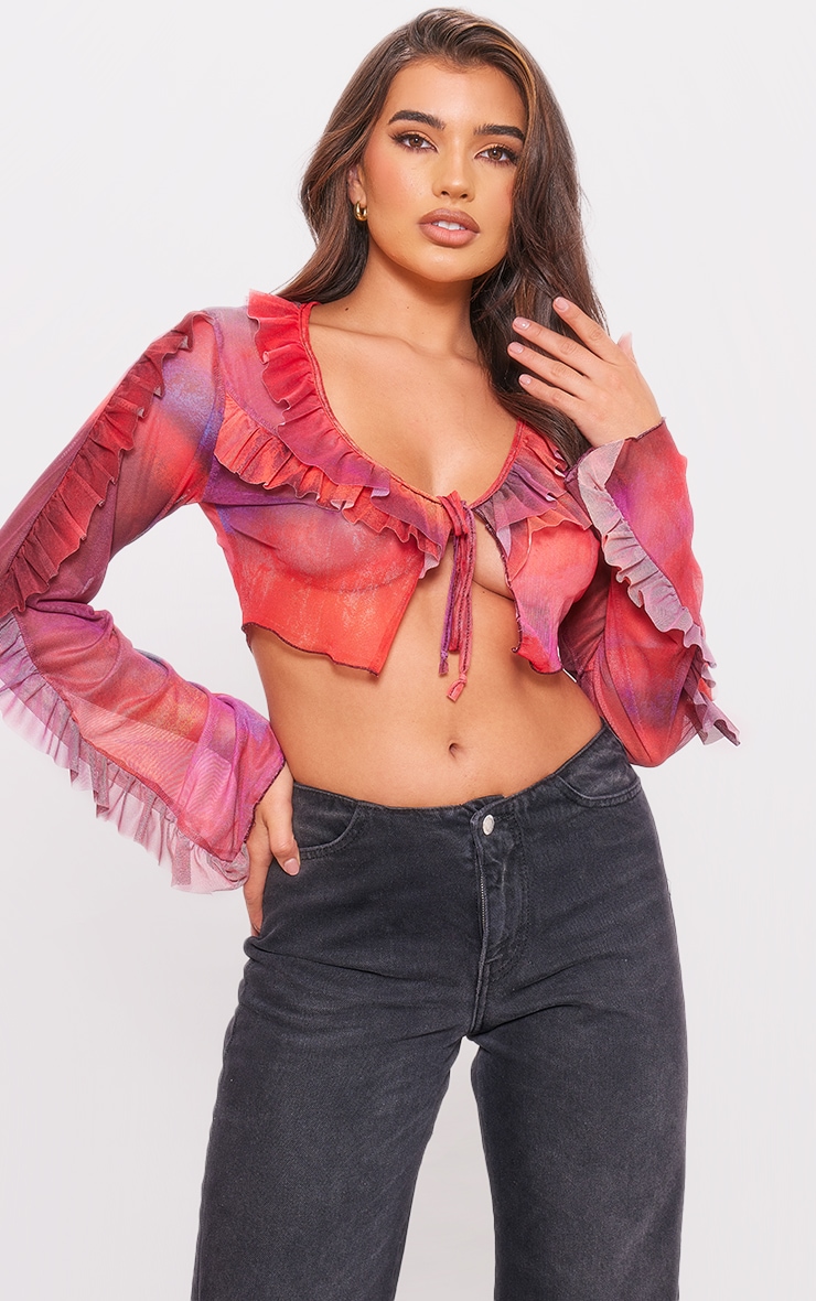 PrettyLittleThing - Lady Pink Top GOOFASH