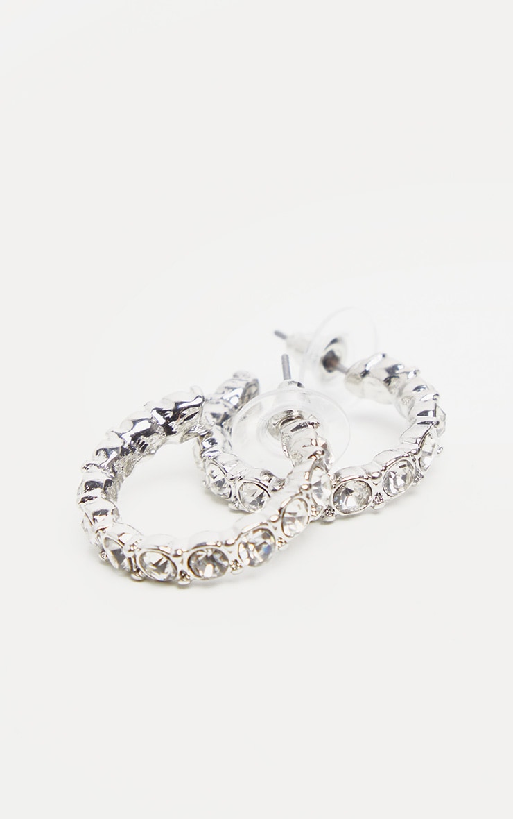 PrettyLittleThing - Silver Earrings GOOFASH