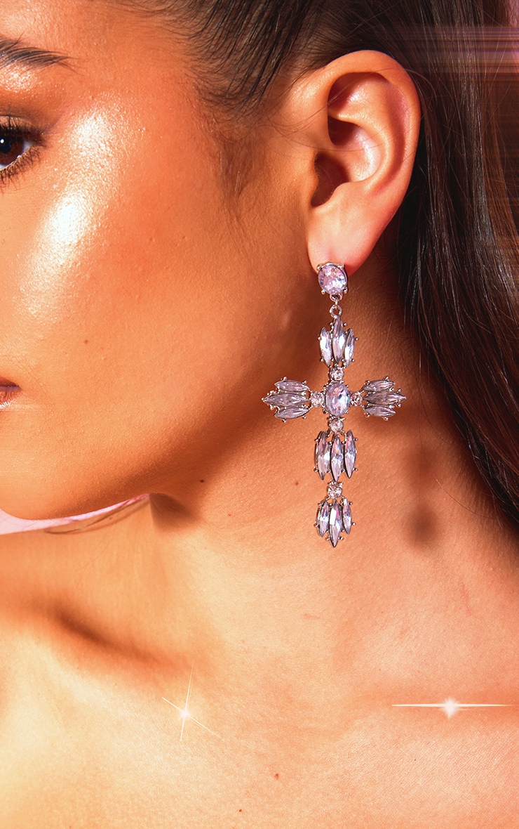 PrettyLittleThing - Silver - Women's Earrings GOOFASH
