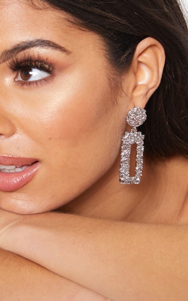PrettyLittleThing - Woman Earrings Silver GOOFASH