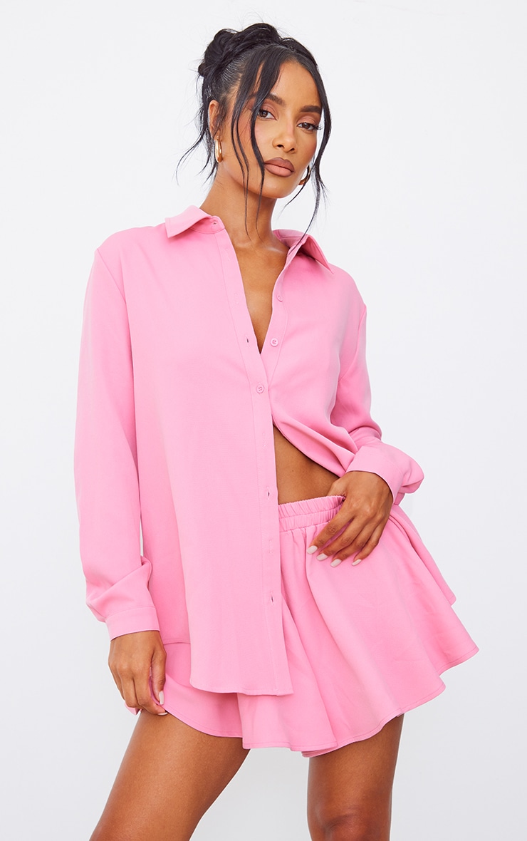 PrettyLittleThing - Woman Shirt Pink GOOFASH