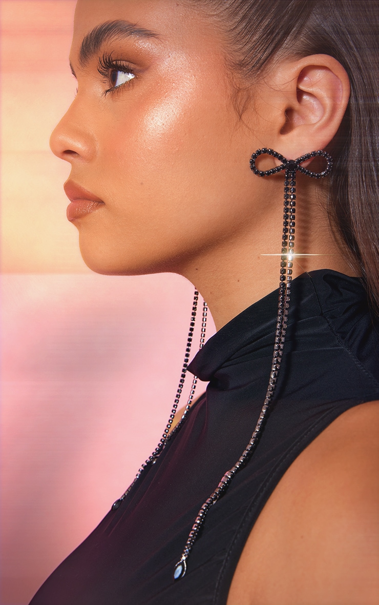 PrettyLittleThing - Women Earrings - Black GOOFASH