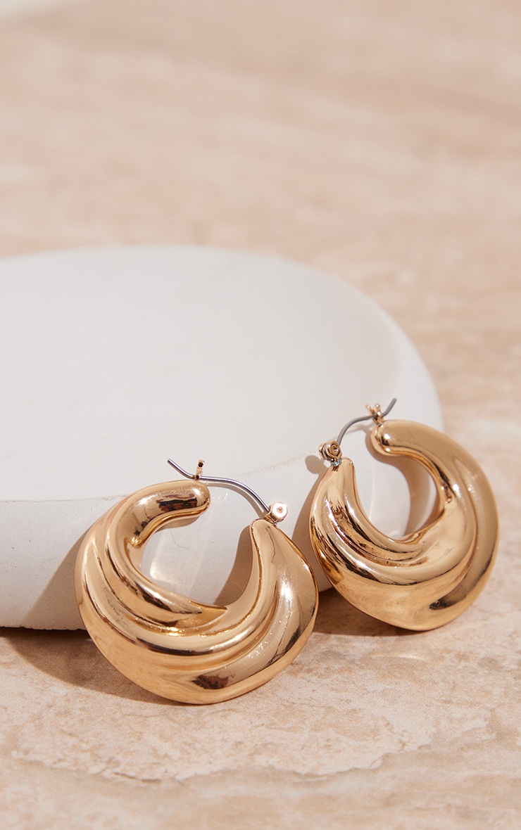 PrettyLittleThing - Women Earrings in Gold GOOFASH