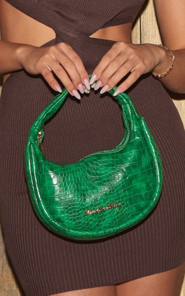 PrettyLittleThing - Women Green Bag GOOFASH