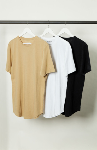 Ps Basics - Men's T-Shirt White from Pacsun GOOFASH