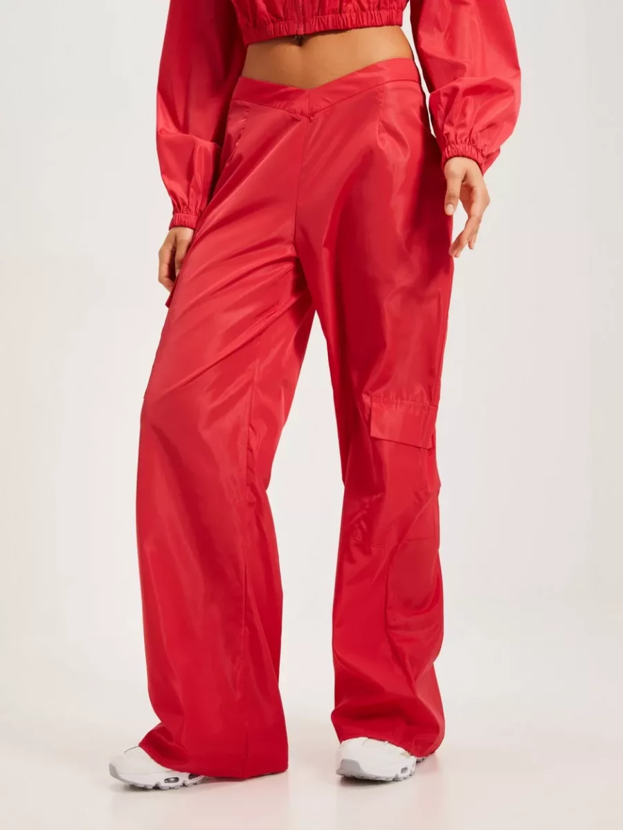 Public Desire - Trousers Red - Nelly - Woman GOOFASH