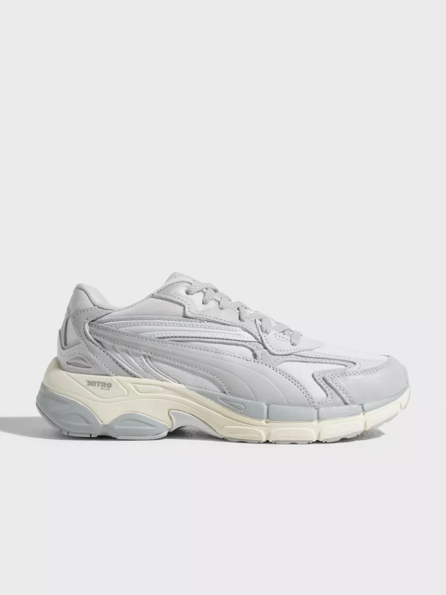 Puma Womens Sneakers in Grey Nelly GOOFASH