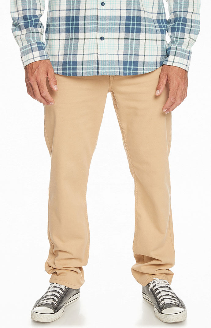 Quiksilver Joggers in Khaki for Man at Pacsun GOOFASH