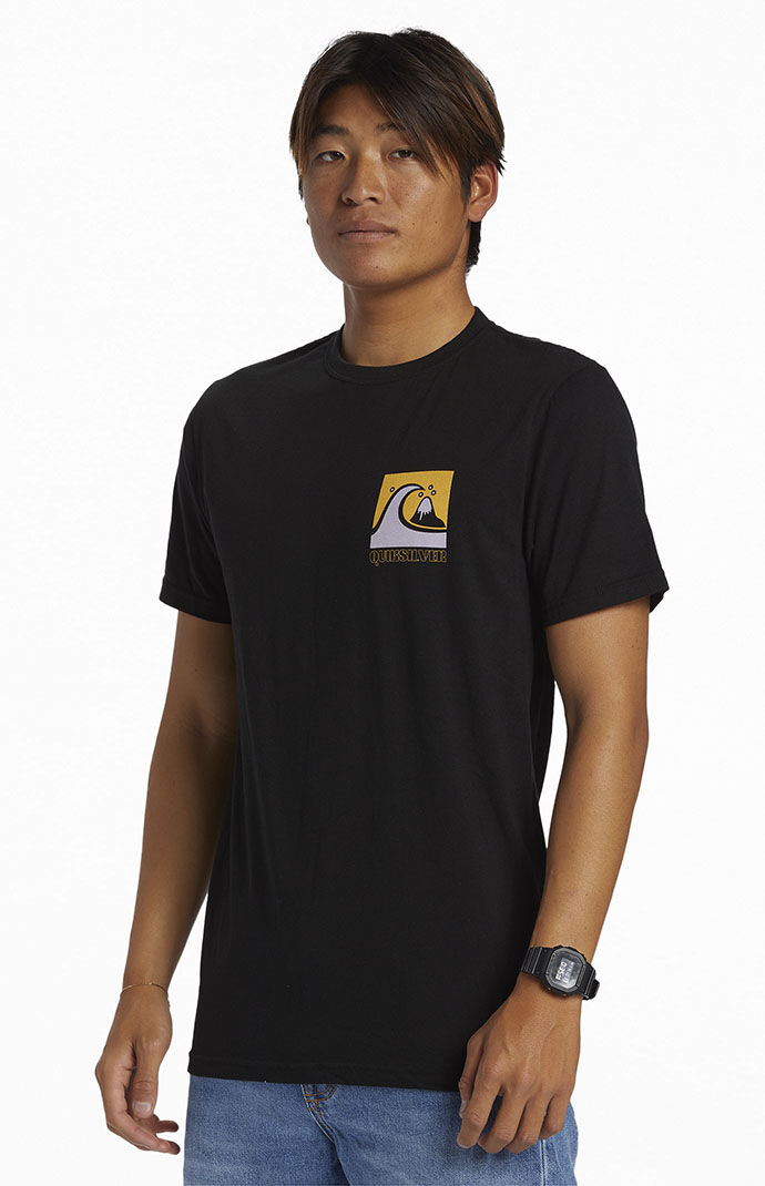 Quiksilver T-Shirt in Black for Man from Pacsun GOOFASH