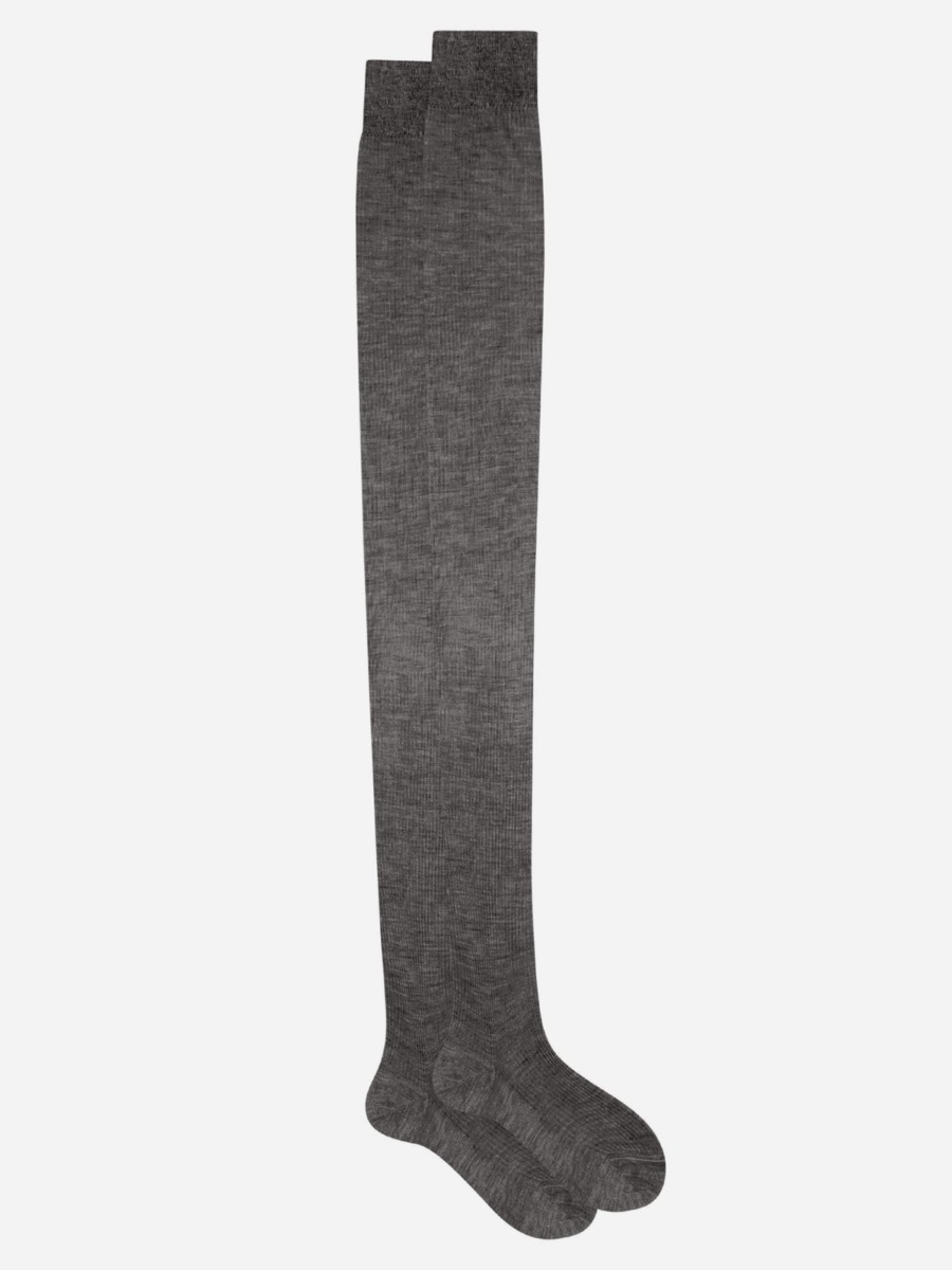 Raey Socks in Grey for Women from Matches Fashion GOOFASH