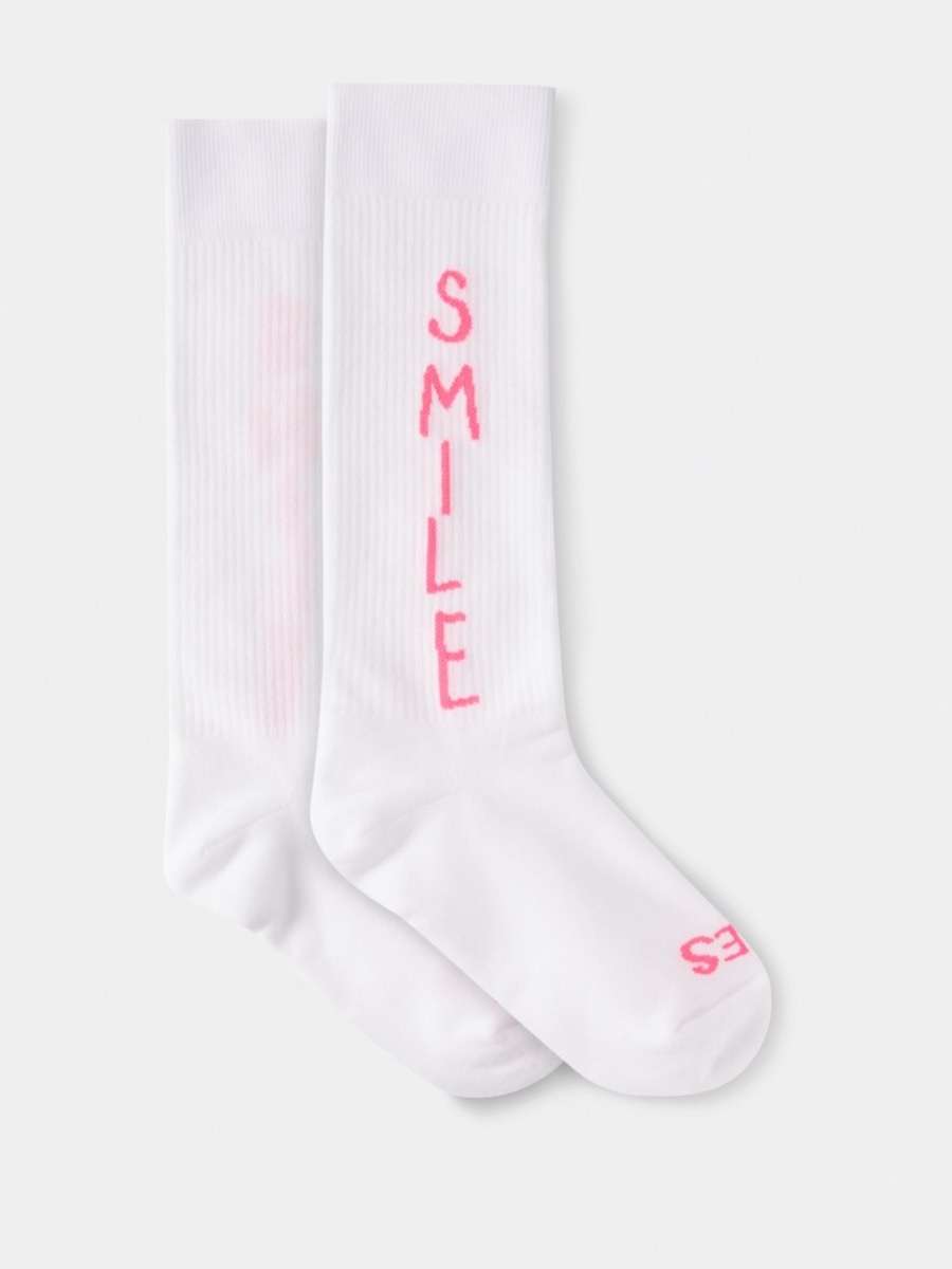 Raey White Women's Socks Matches Fashion GOOFASH