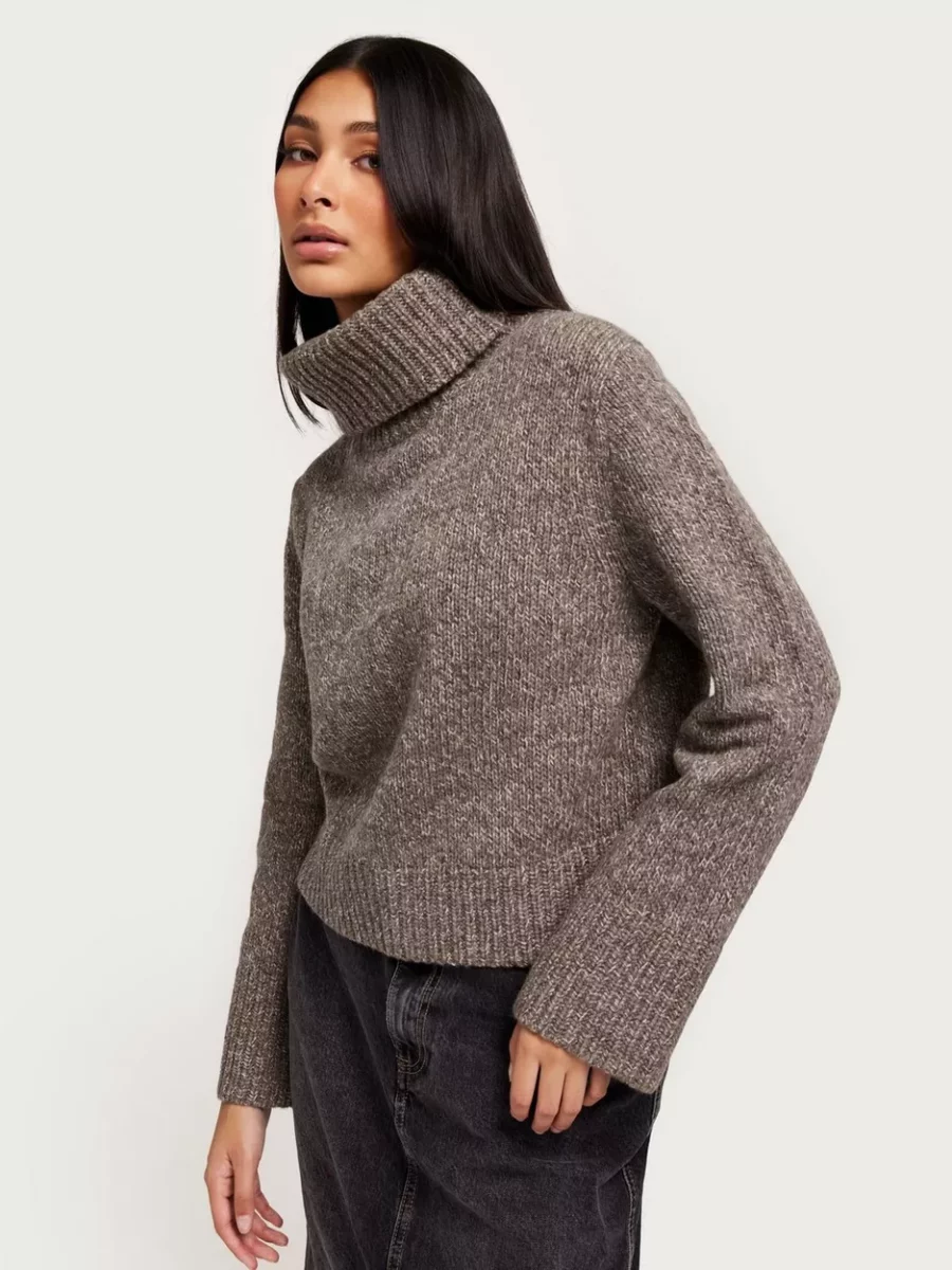 Ralph Lauren - Brown Ladies Knitted Sweater Nelly GOOFASH