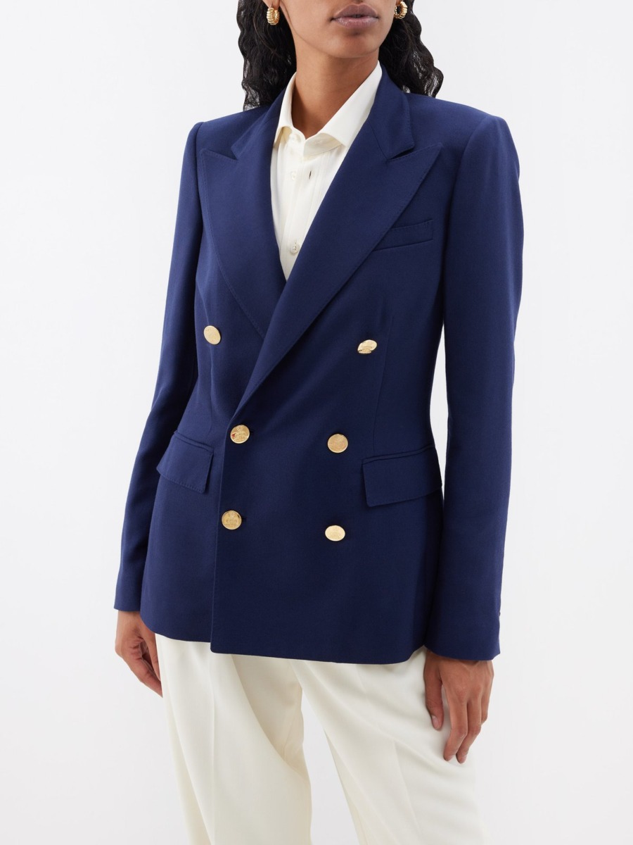 Ralph Lauren - Ladies Blue Jacket from Matches Fashion GOOFASH