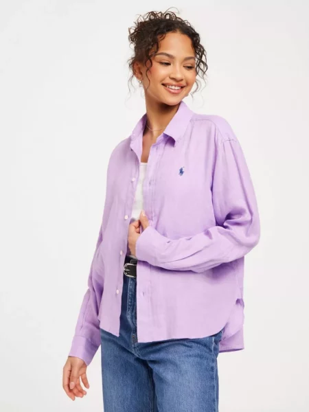 Ralph Lauren Purple Woman Shirt - Nelly GOOFASH