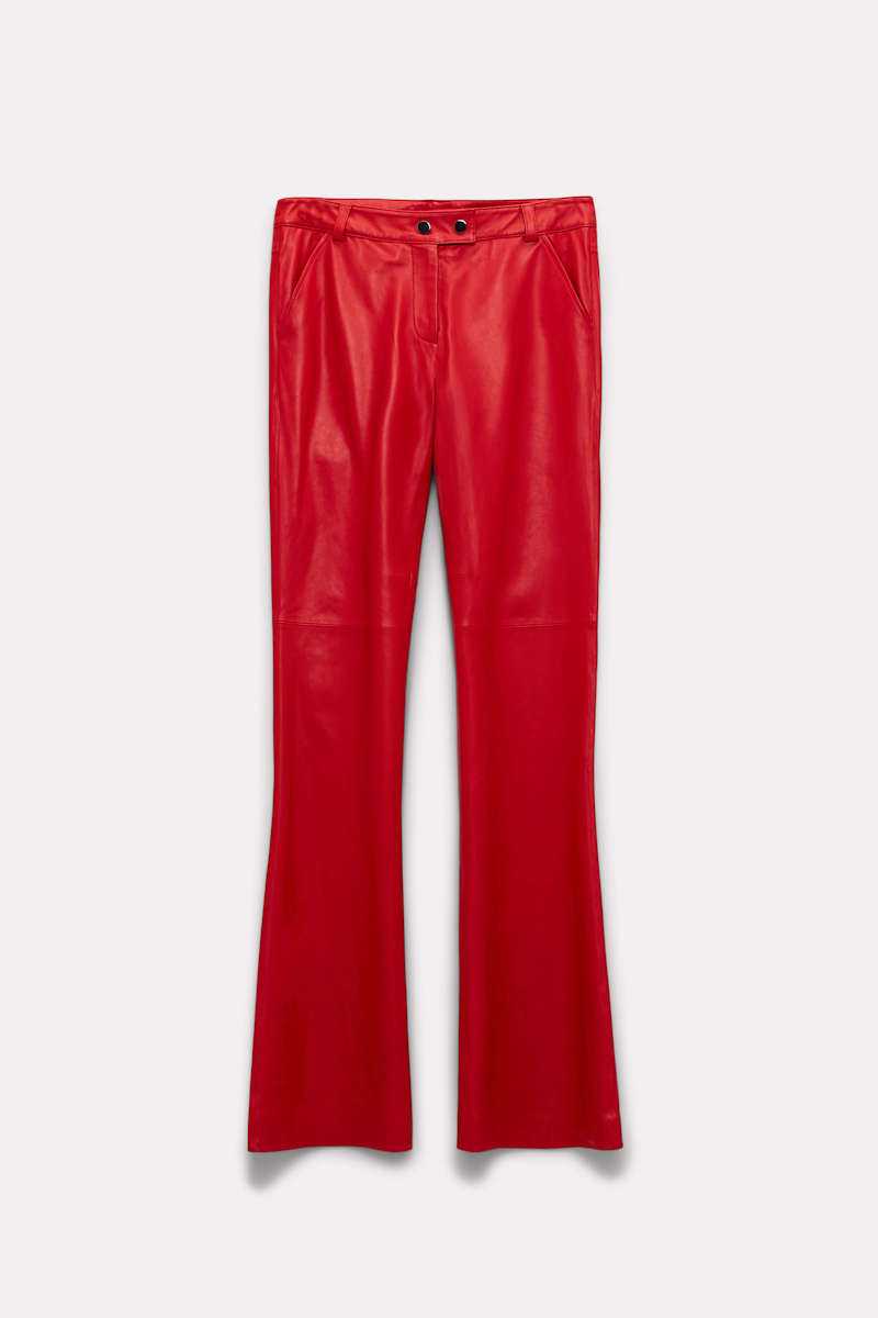 Red Womens Trousers Dorothee Schumacher GOOFASH