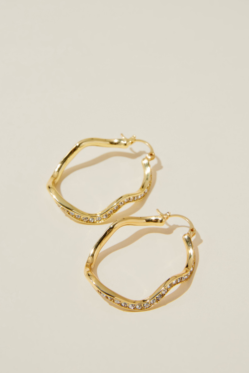 Rubi - Earrings Gold for Woman by Cotton On GOOFASH
