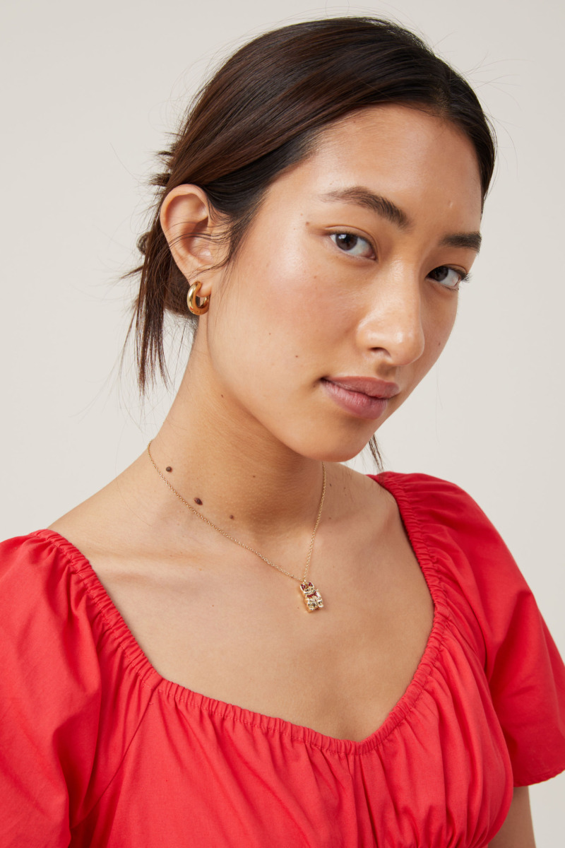 Rubi Necklace in Gold for Woman at Cotton On GOOFASH