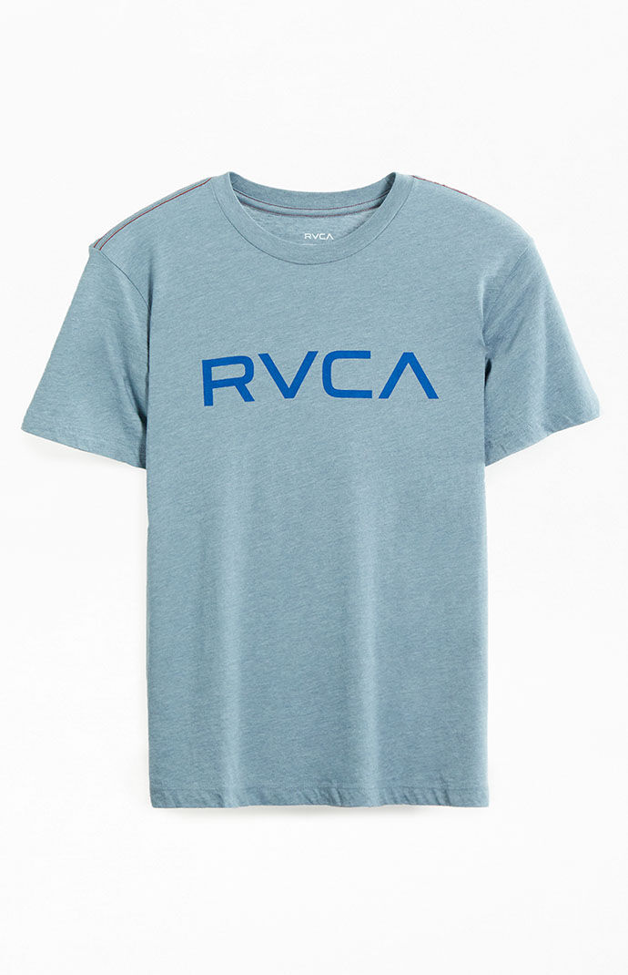 Rvca - Men Blue T-Shirt from Pacsun GOOFASH