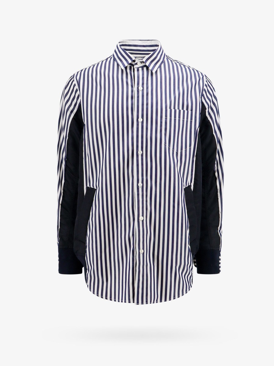 Sacai Shirt in Blue for Man from Nugnes GOOFASH