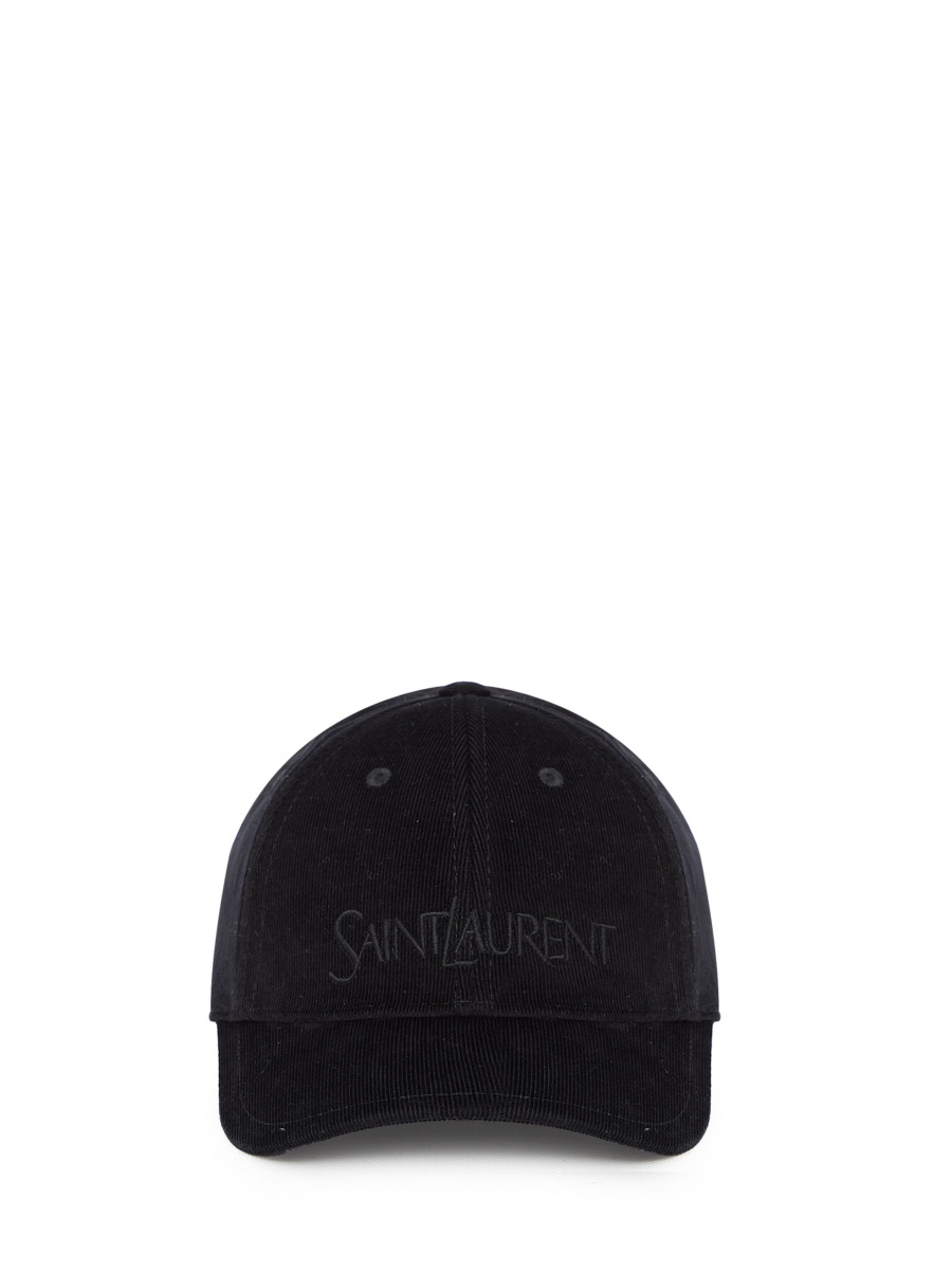 Saint Laurent - Men Hat in Black at Leam GOOFASH