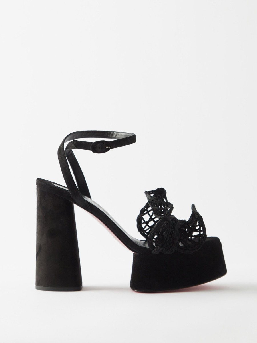 Sandals Black - Christian Louboutin - Matches Fashion GOOFASH