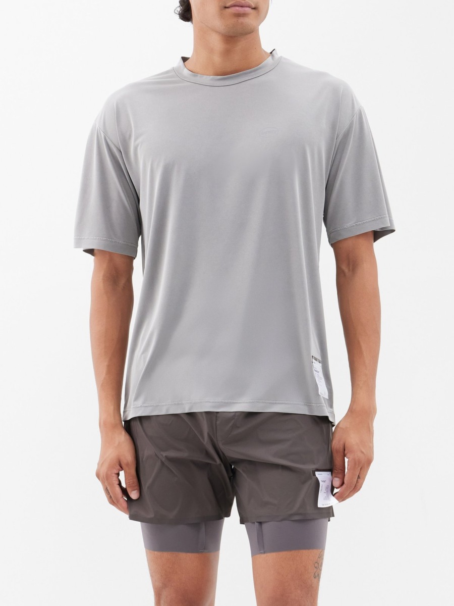 Satisfy Gent T-Shirt Grey from Matches Fashion GOOFASH