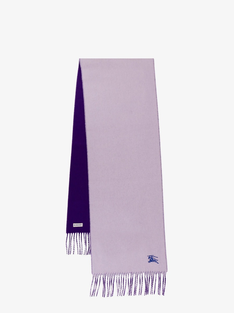 Scarf in Purple - Nugnes - Burberry GOOFASH