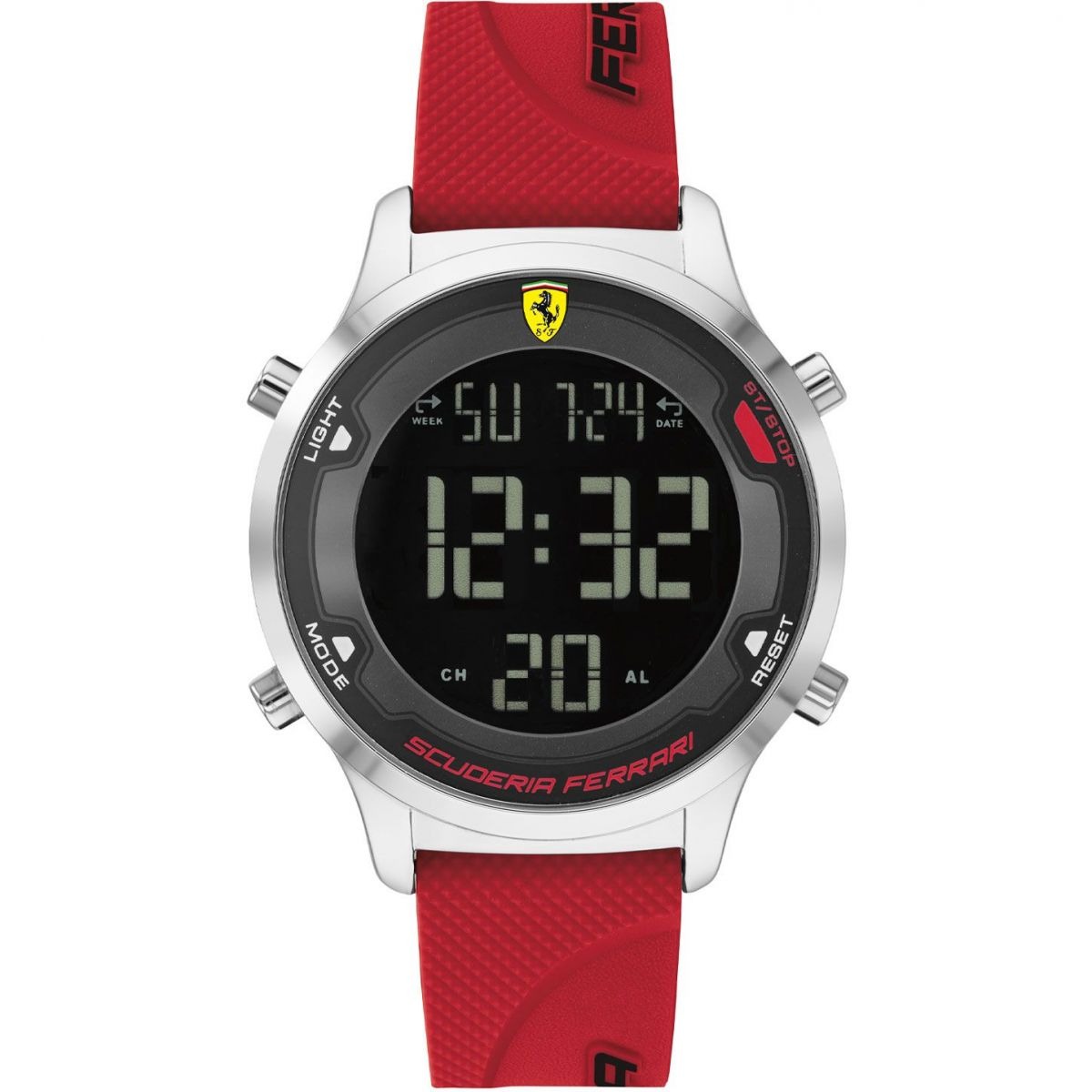 Scuderia Ferrari - Man Chronograph Watch in Black Watch Shop GOOFASH