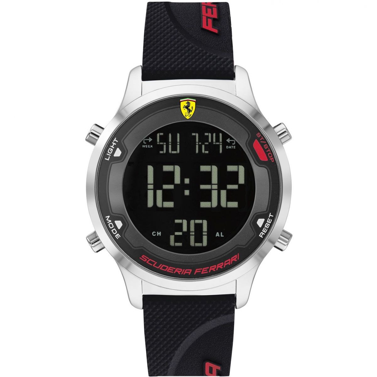 Scuderia Ferrari Man Watch in Black - Watch Shop GOOFASH