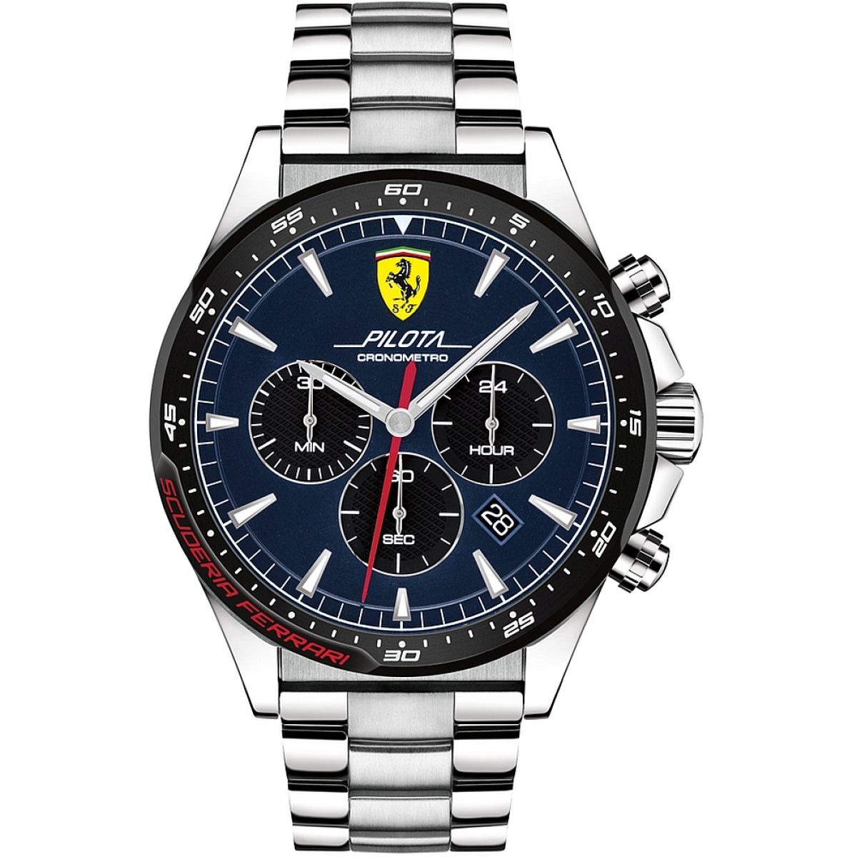 Scuderia Ferrari Mens Blue Watch from Watch Shop GOOFASH