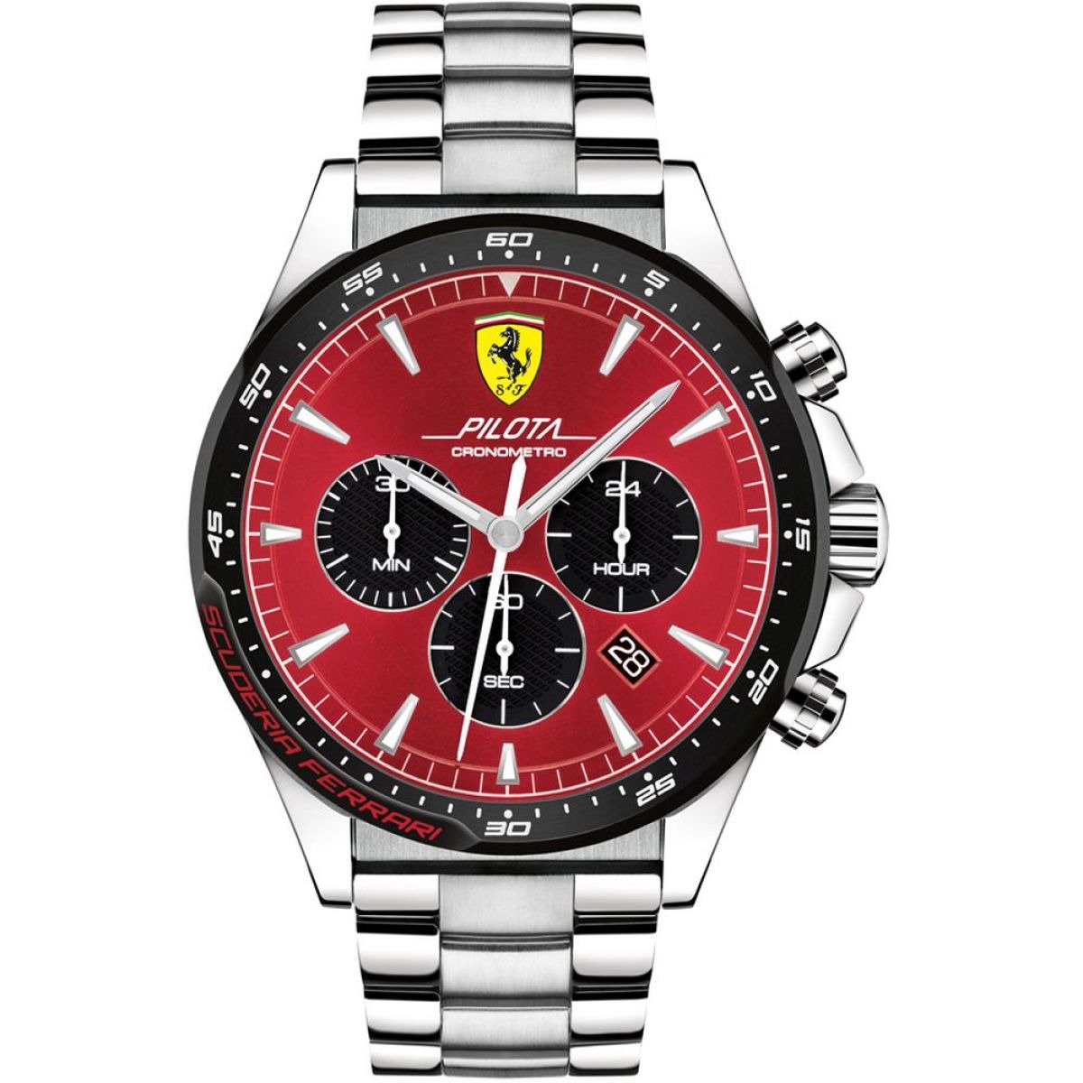 Scuderia Ferrari Mens Red Watch by Watch Shop GOOFASH