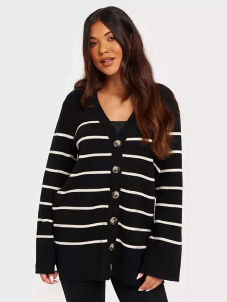 Selected Lady Cardigan in Black - Nelly GOOFASH