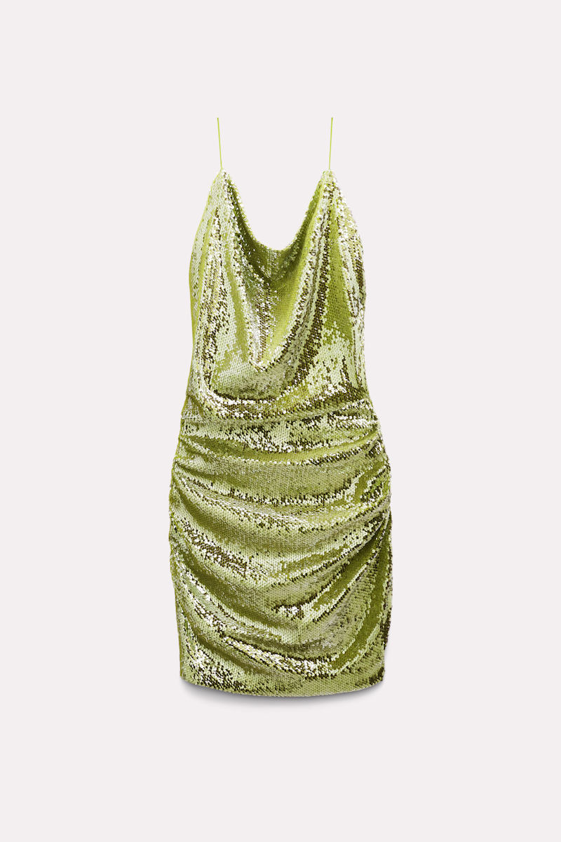 Sequin Dress Green from Dorothee Schumacher GOOFASH