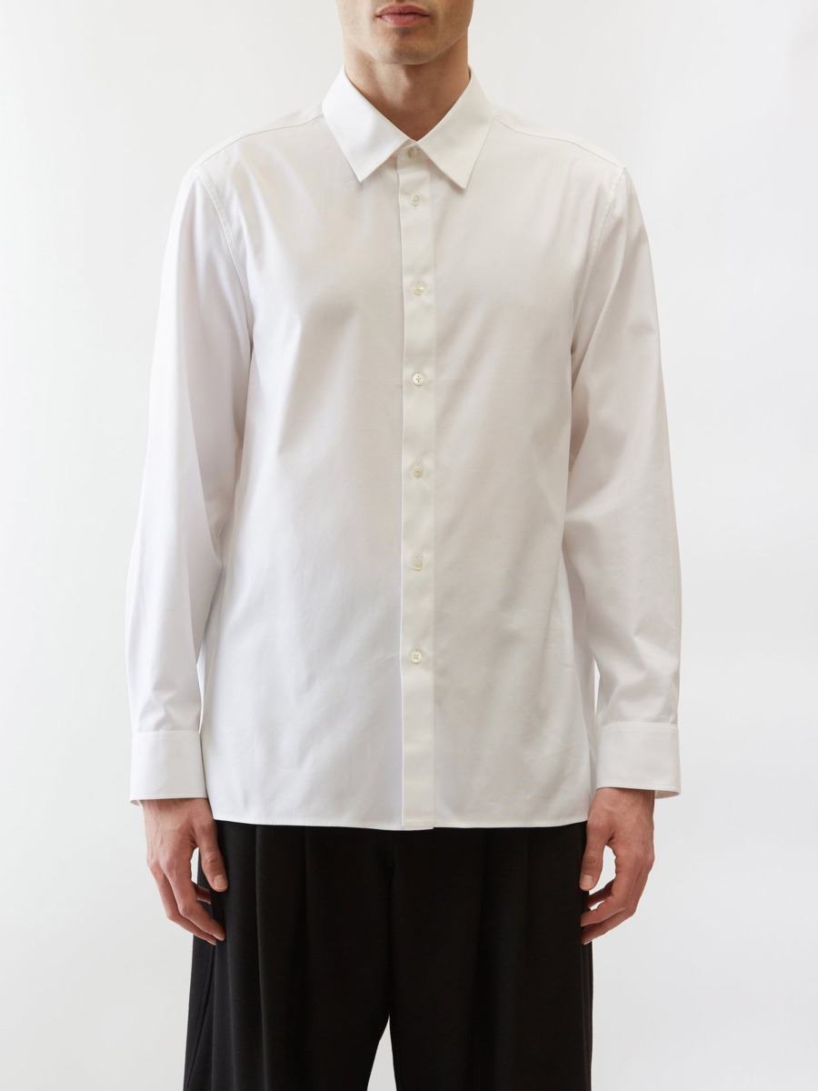 Shirt in White The Row - Matches Fashion GOOFASH