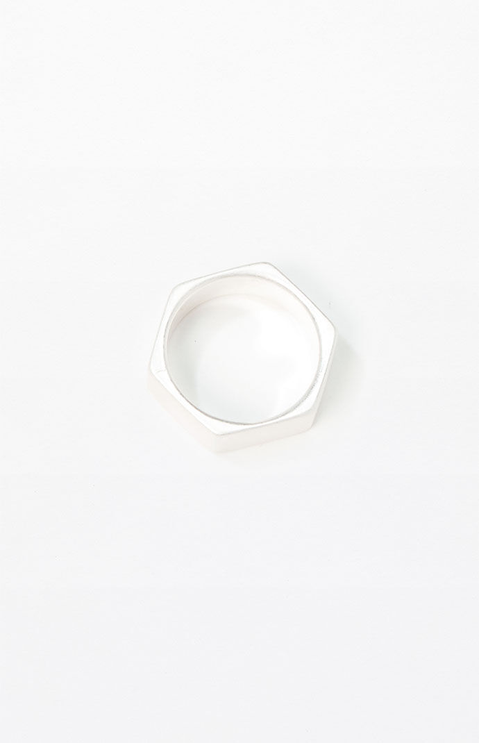 Silver Ring for Men from Pacsun GOOFASH