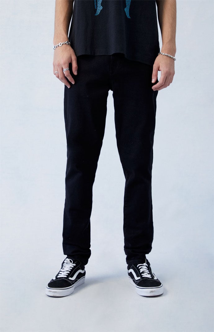 Skinny Jeans in Black - Man - Pacsun GOOFASH