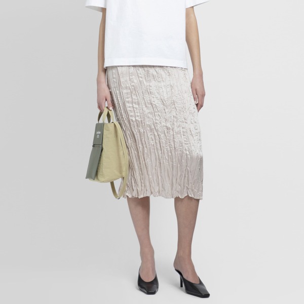 Skirt Beige by Antonioli GOOFASH