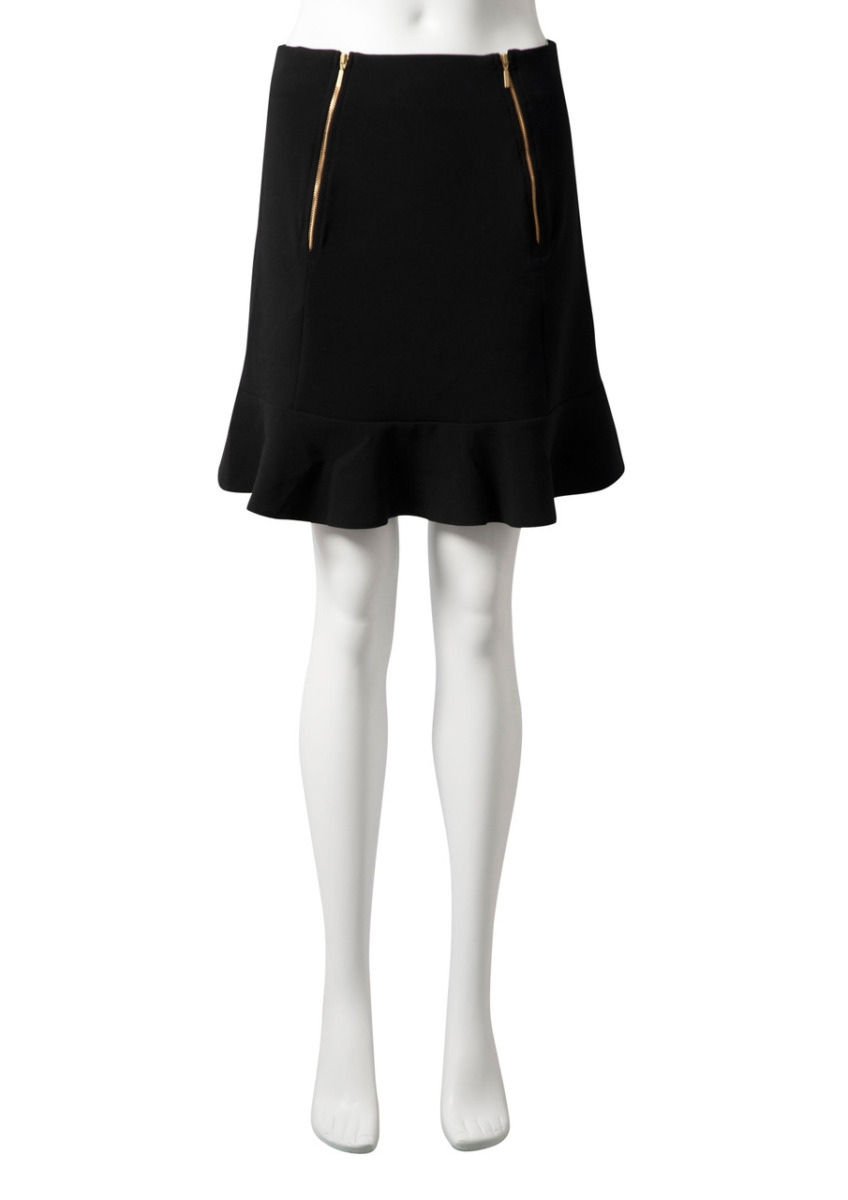 Skirt Black by Closet London GOOFASH