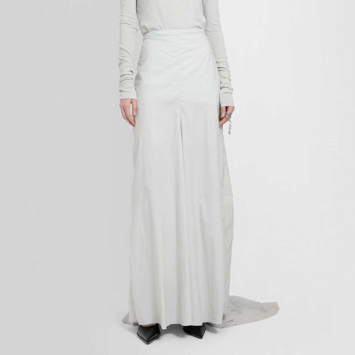 Skirt Grey for Women at Antonioli GOOFASH
