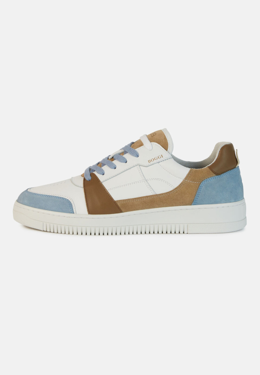 Sneakers Blue for Men by Boggi GOOFASH