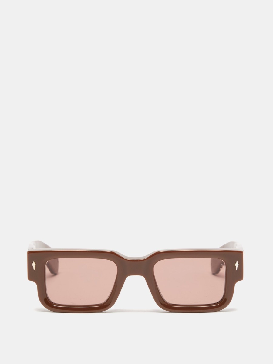 Square Sunglasses in Brown for Men by Matches Fashion GOOFASH