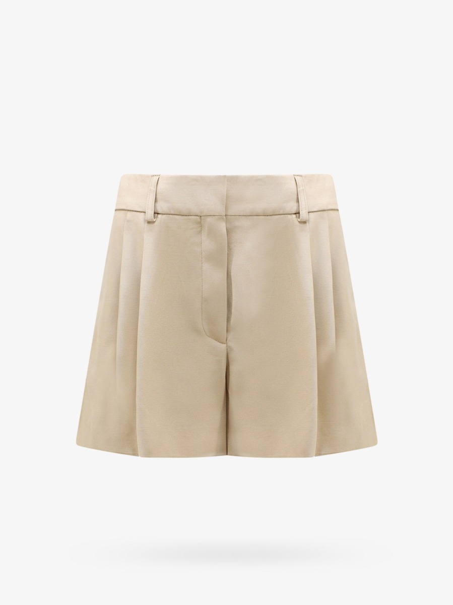 Stella McCartney - Ladies Shorts in Beige by Nugnes GOOFASH