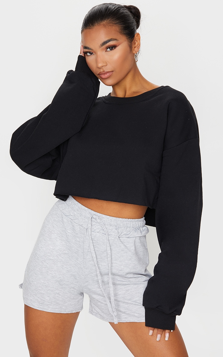 Sweatshirt Black for Women at PrettyLittleThing GOOFASH