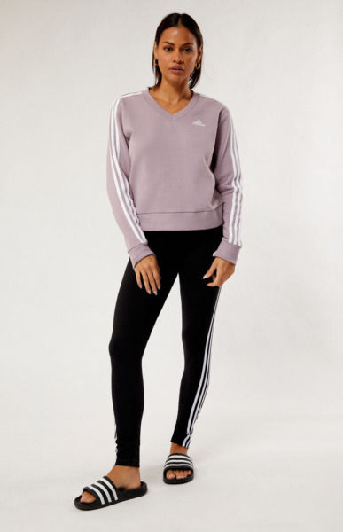 Sweatshirt Lavender Adidas Pacsun Woman GOOFASH