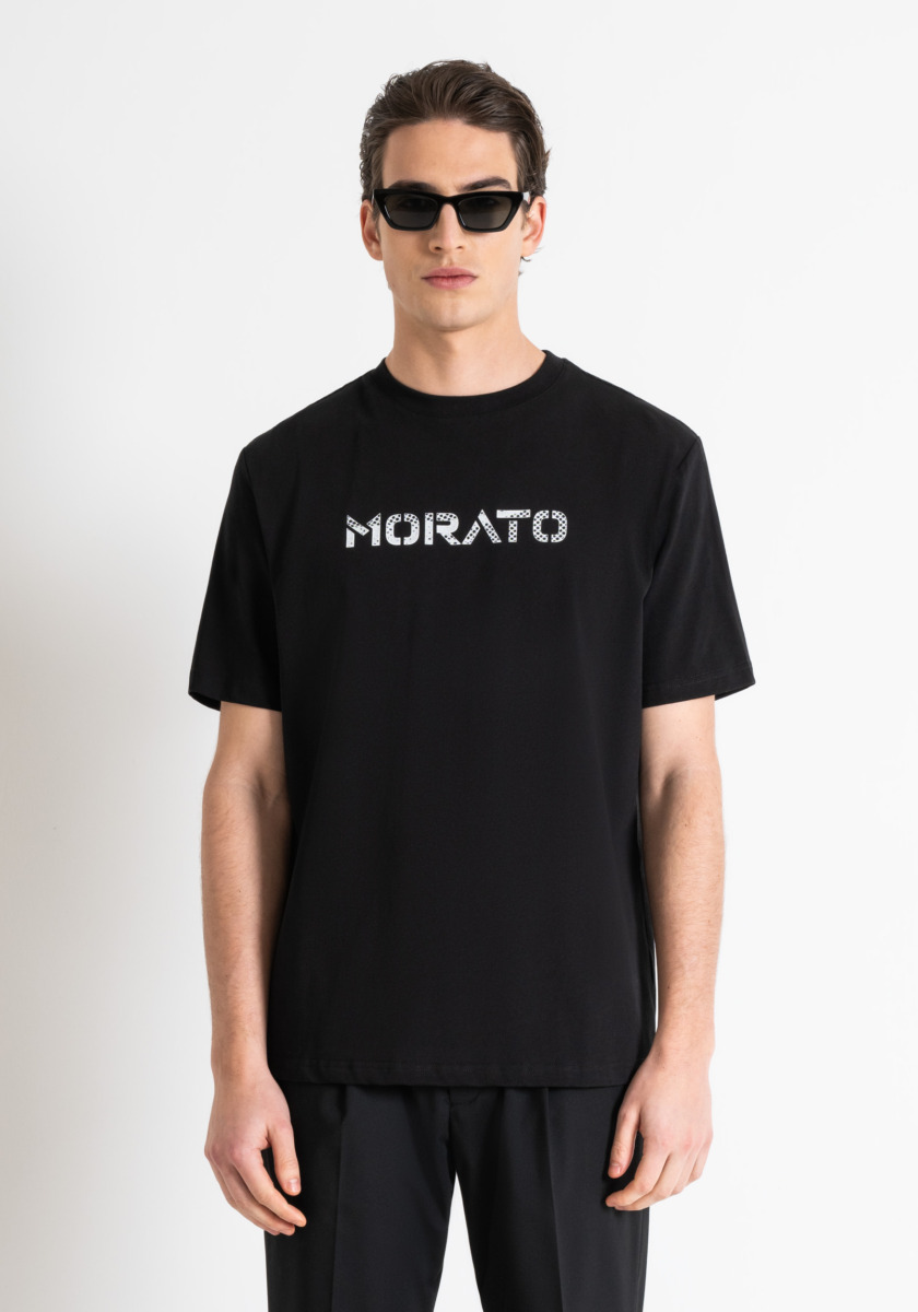 T-Shirt Black Gent - Antony Morato GOOFASH